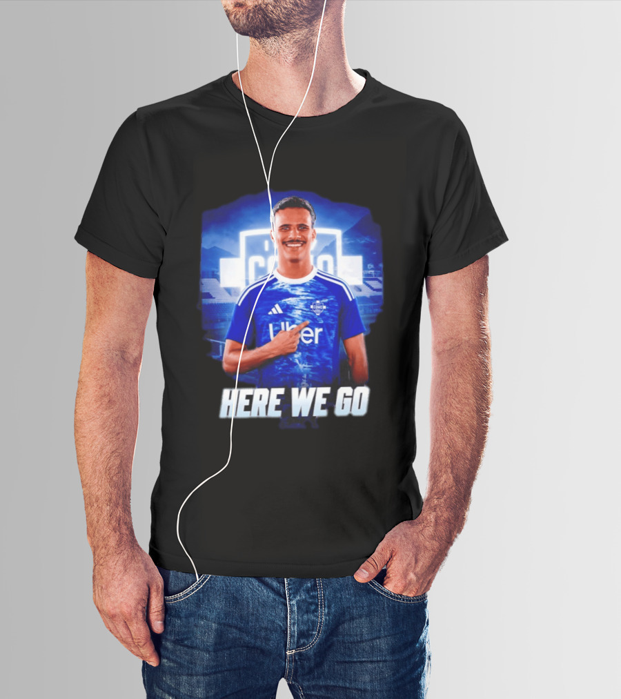 Here We Go Kaiki Bruno Uber Como Soccer T-Shirt