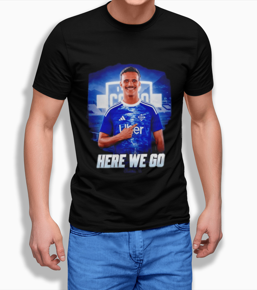 Here We Go Kaiki Bruno Uber Como Soccer T-Shirt