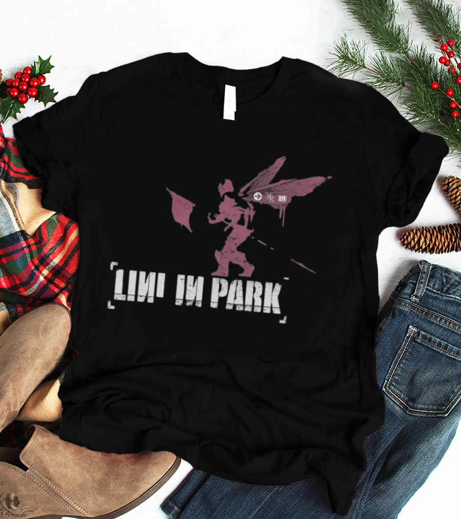 Linkin Park Hybrid Theory Street Soldier Winged Figure T-Shirt