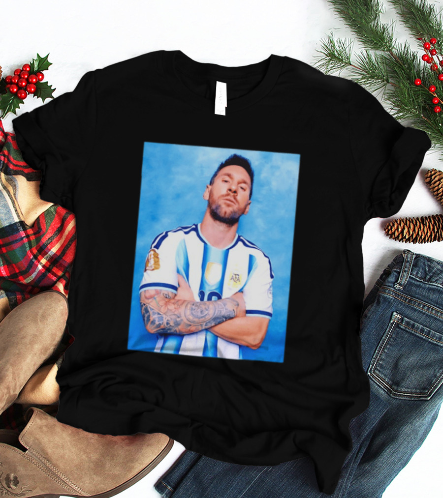 Lionel Messi Argentina National Football Team T-Shirt