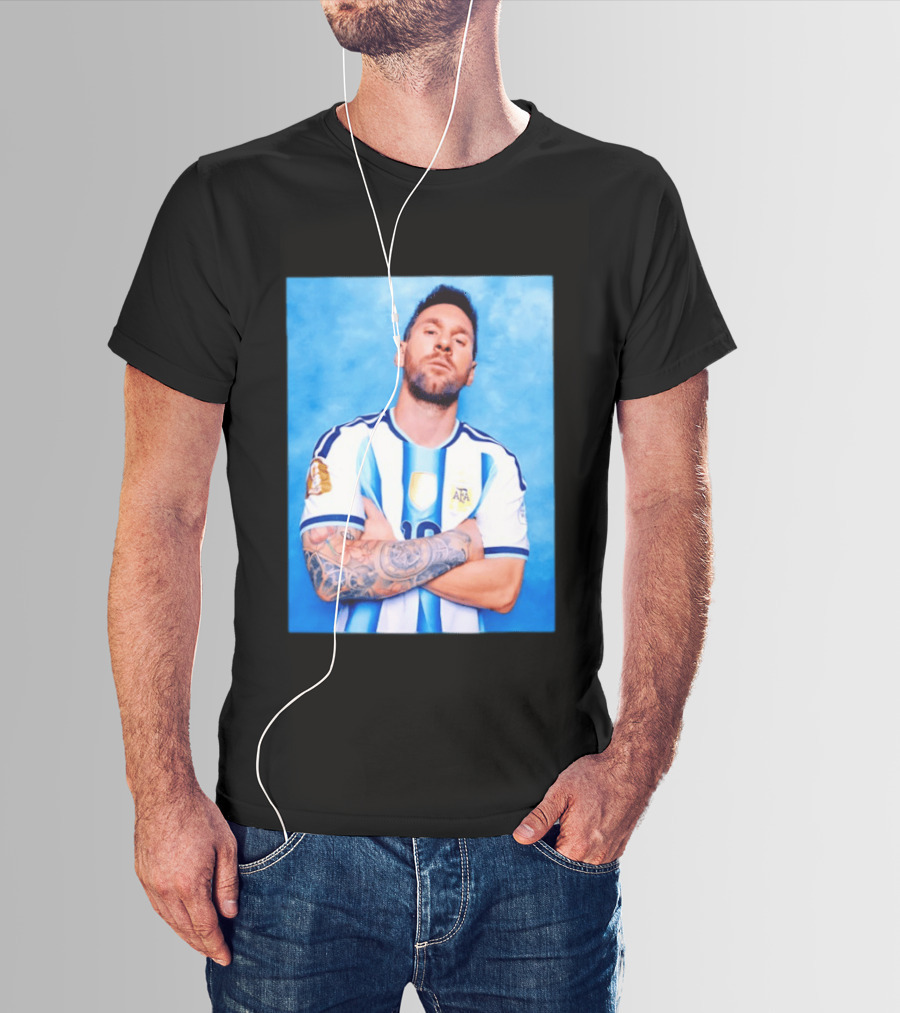 Lionel Messi Argentina National Football Team T-Shirt