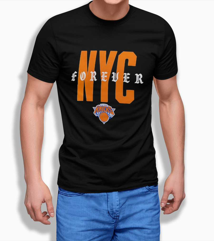 New York Knicks NYC Forever Basketball T-Shirt