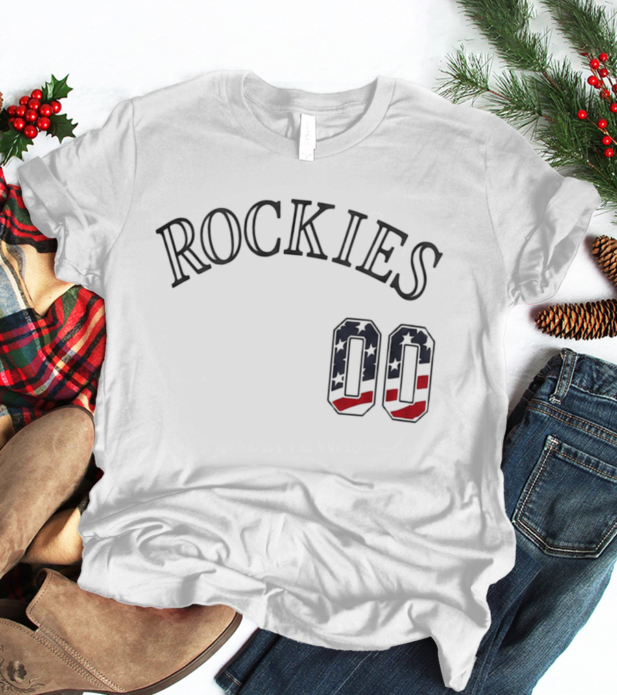 Rockies 2026 USA 250 Star And Stripe 00 T-Shirt