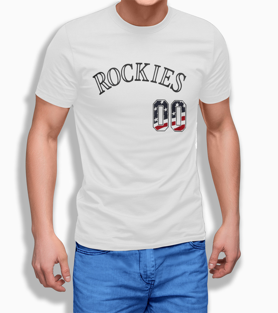 Rockies 2026 USA 250 Star And Stripe 00 T-Shirt