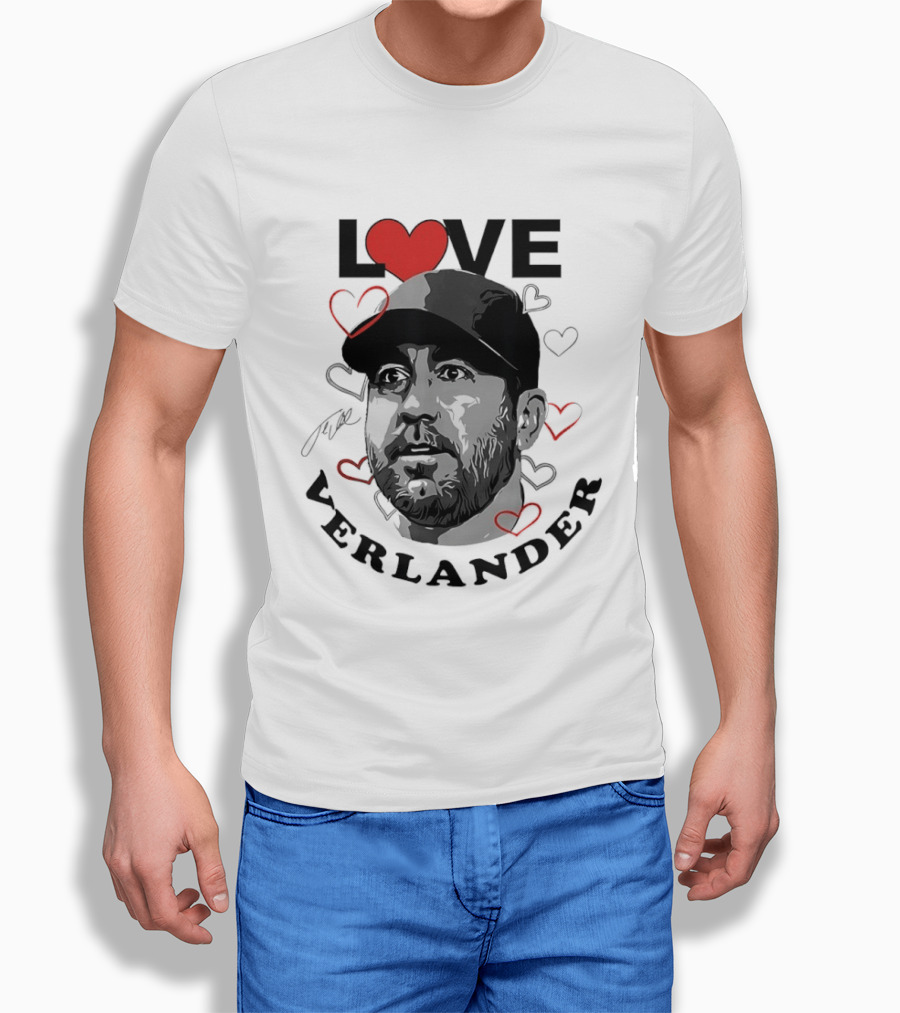 Love Heart Verlander T-Shirt