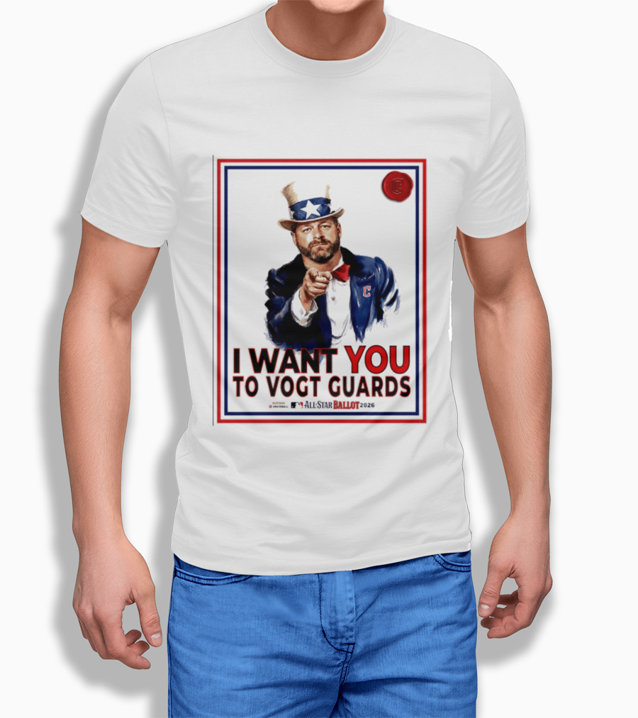 I Want You To Vogt Guards All Star Ballot 2026 T-Shirt