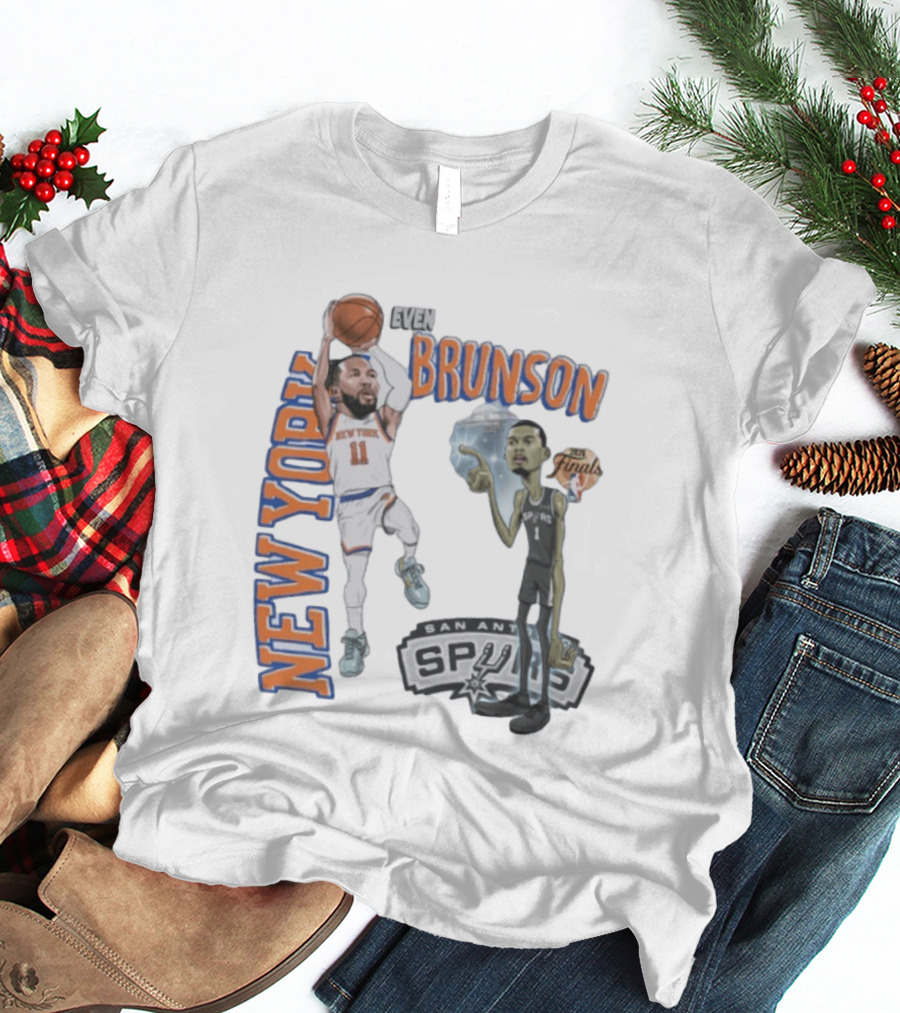 New York Even Brunson NBA Finals San Antonio Spurs T-Shirt