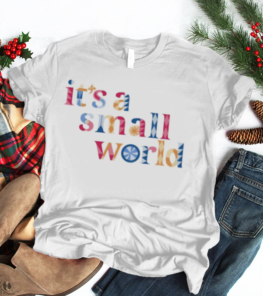 It's A Small World Multicolored T-Shirt