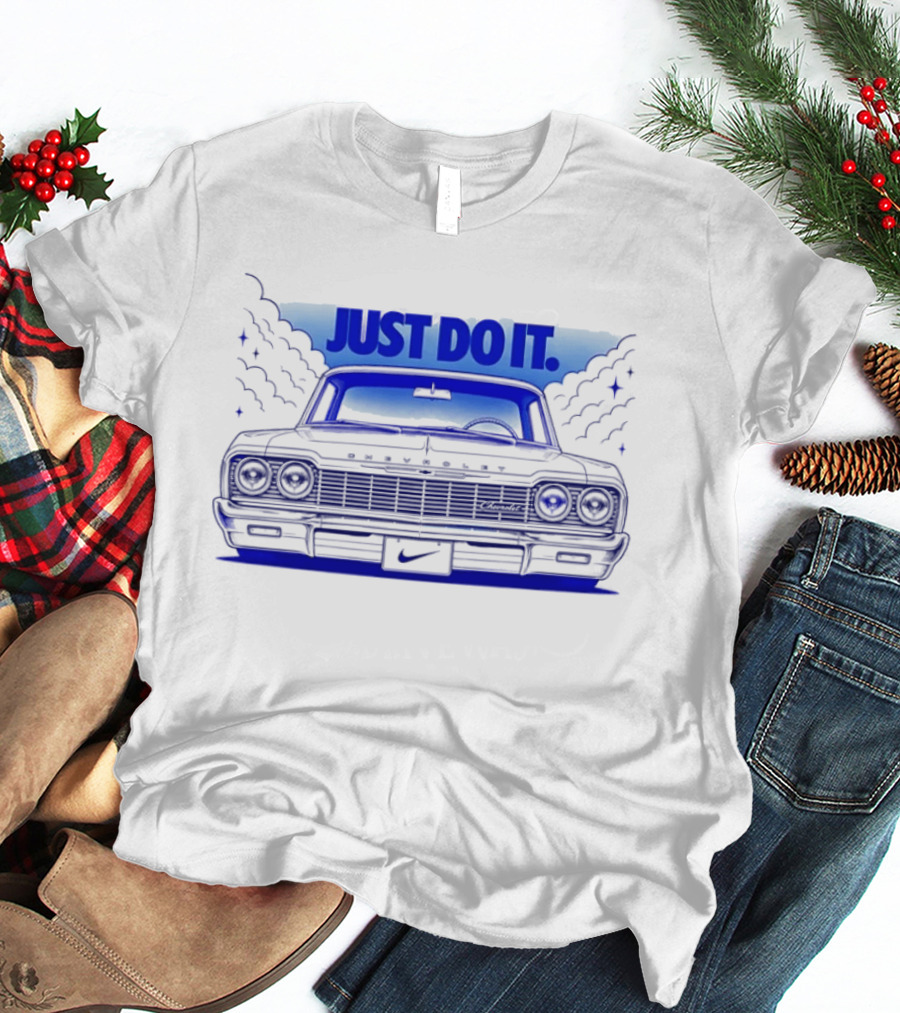 Los Angeles Chevrolet Just Do It Nike Chevy Impala T-Shirt