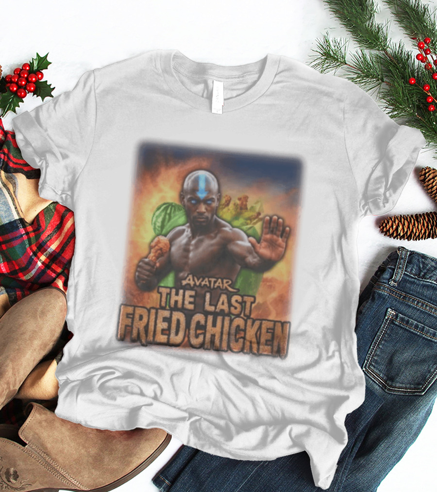 Avatar The Last Fried Chicken Parody Humor Martial Arts Mashup T-Shirt