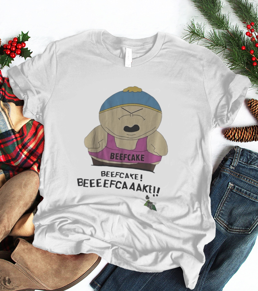 Eric Cartman South Park Beefcake Beeeefcaaake Iconic Merchandise T-Shirt