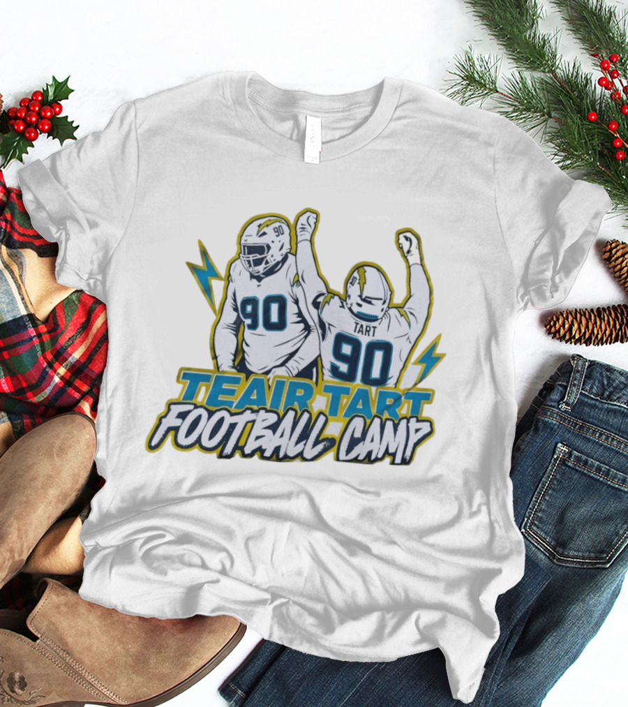 Teair Tart Football Camp 90 Los Angeles Chargers Players T-Shirt
