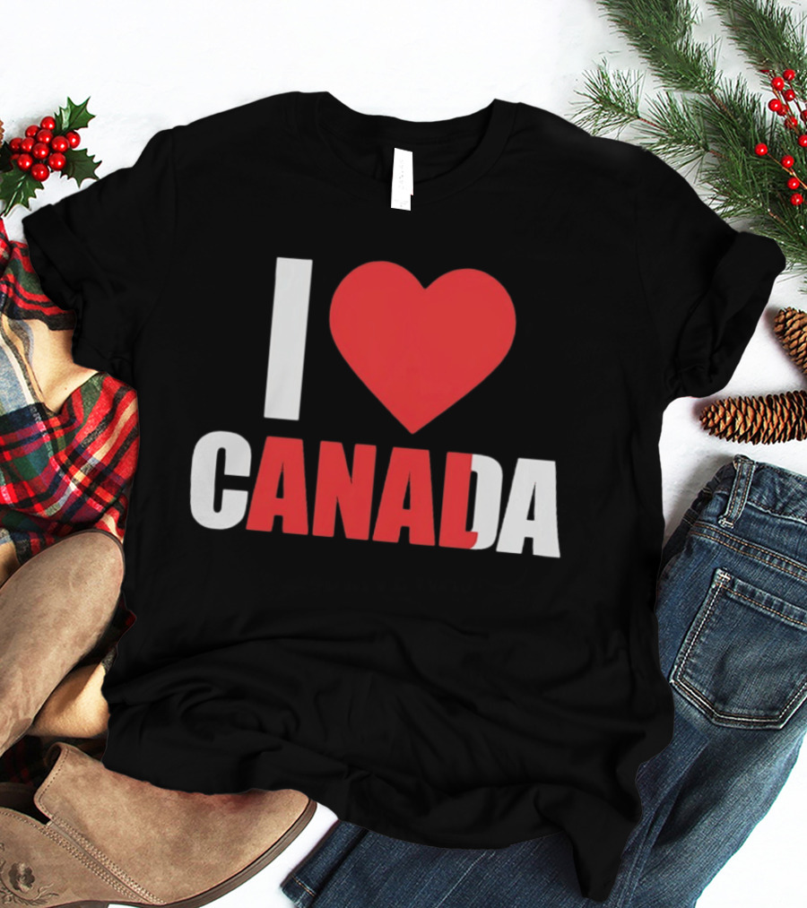 I Love Canada Heart Symbol CANADA T-Shirt