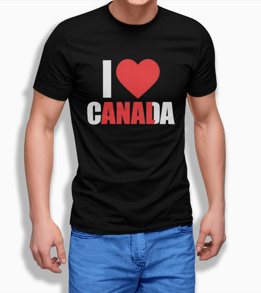 I Love Canada Heart Symbol CANADA T-Shirt