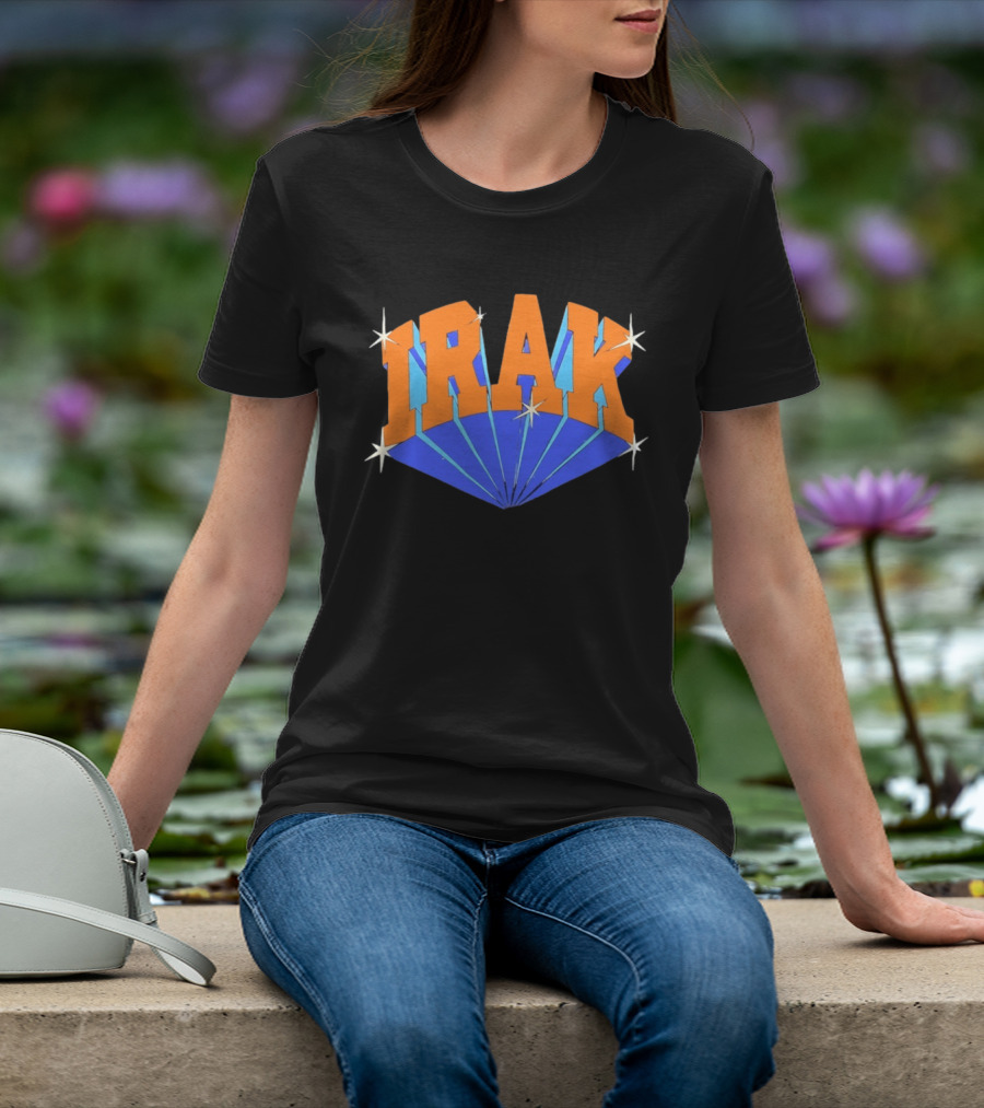 IRAK New York Knicks Basketball Team Collaboration T-Shirt