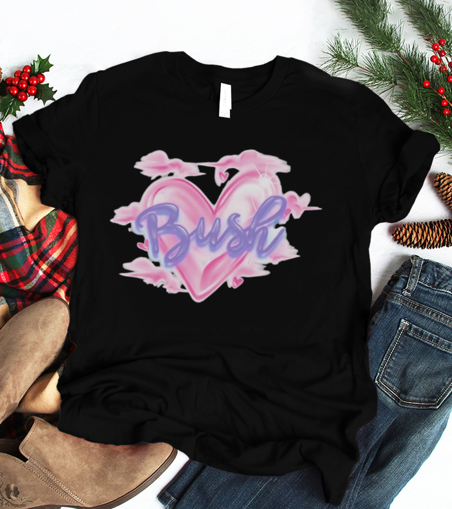 Bush Heart Clouds 90s Rock Gavin Rossdale T-Shirt