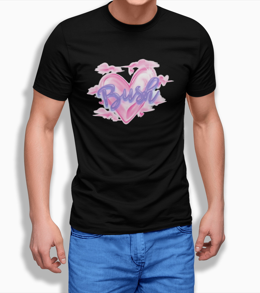 Bush Heart Clouds 90s Rock Gavin Rossdale T-Shirt
