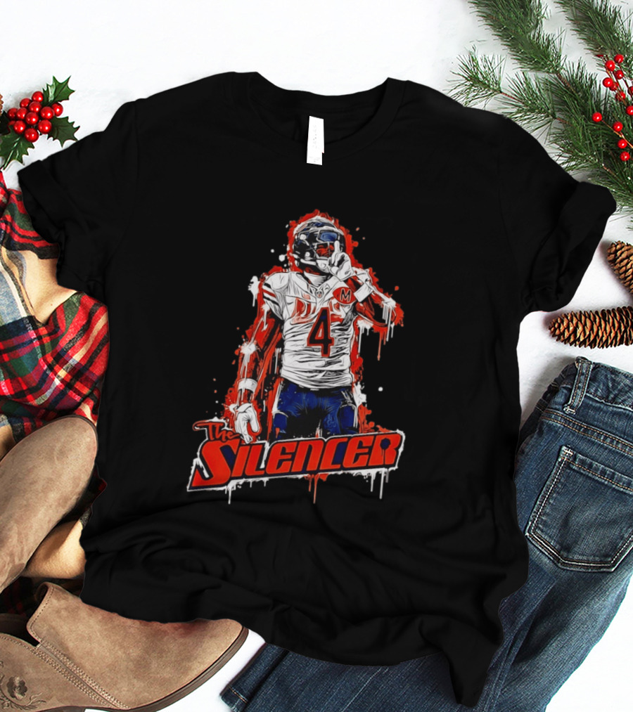 The Silencer Number 4 Chicago Football Player T-Shirt