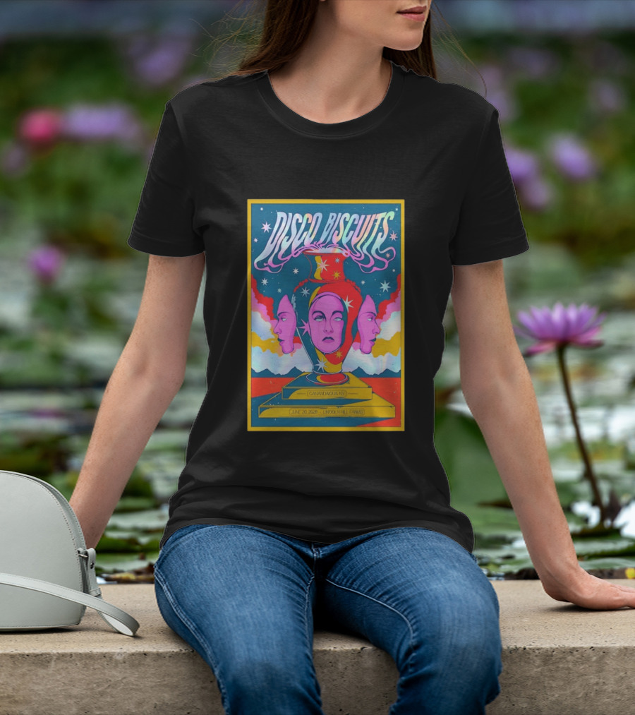 Disco Biscuits Canandaigua NY June 20 2026 Lincoln Hill Farms T-Shirt
