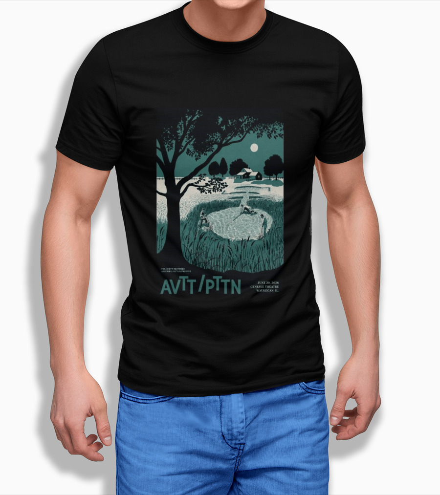 The Avett Brothers And Nikki Patton Waukegan IL Genesee Theatre June 20 2026 T-Shirt