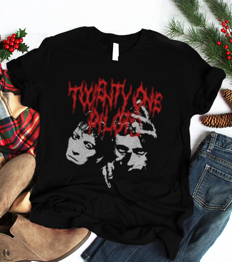 Rawfear Moves Me Twenty One Pilots Distorted Faces T-Shirt