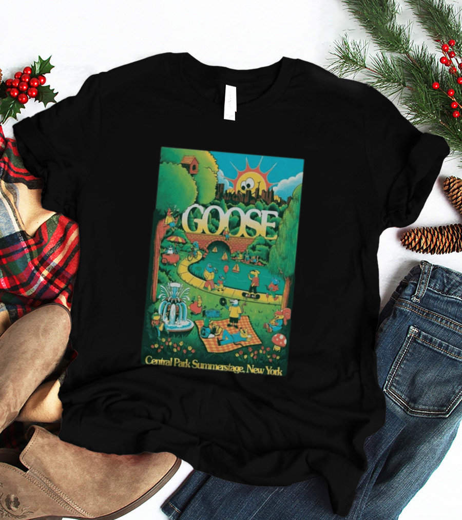 GOOSE Central Park Summerstage New York Jun 21 2026 T-Shirt