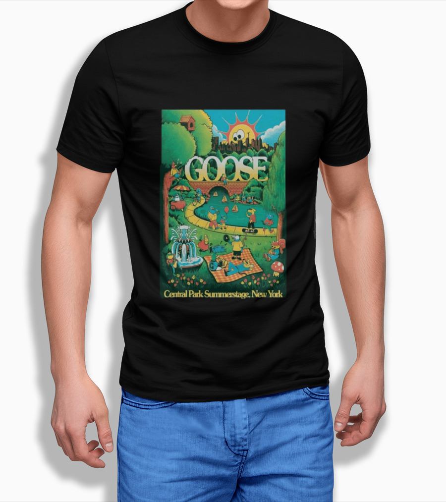 GOOSE Central Park Summerstage New York Jun 21 2026 T-Shirt