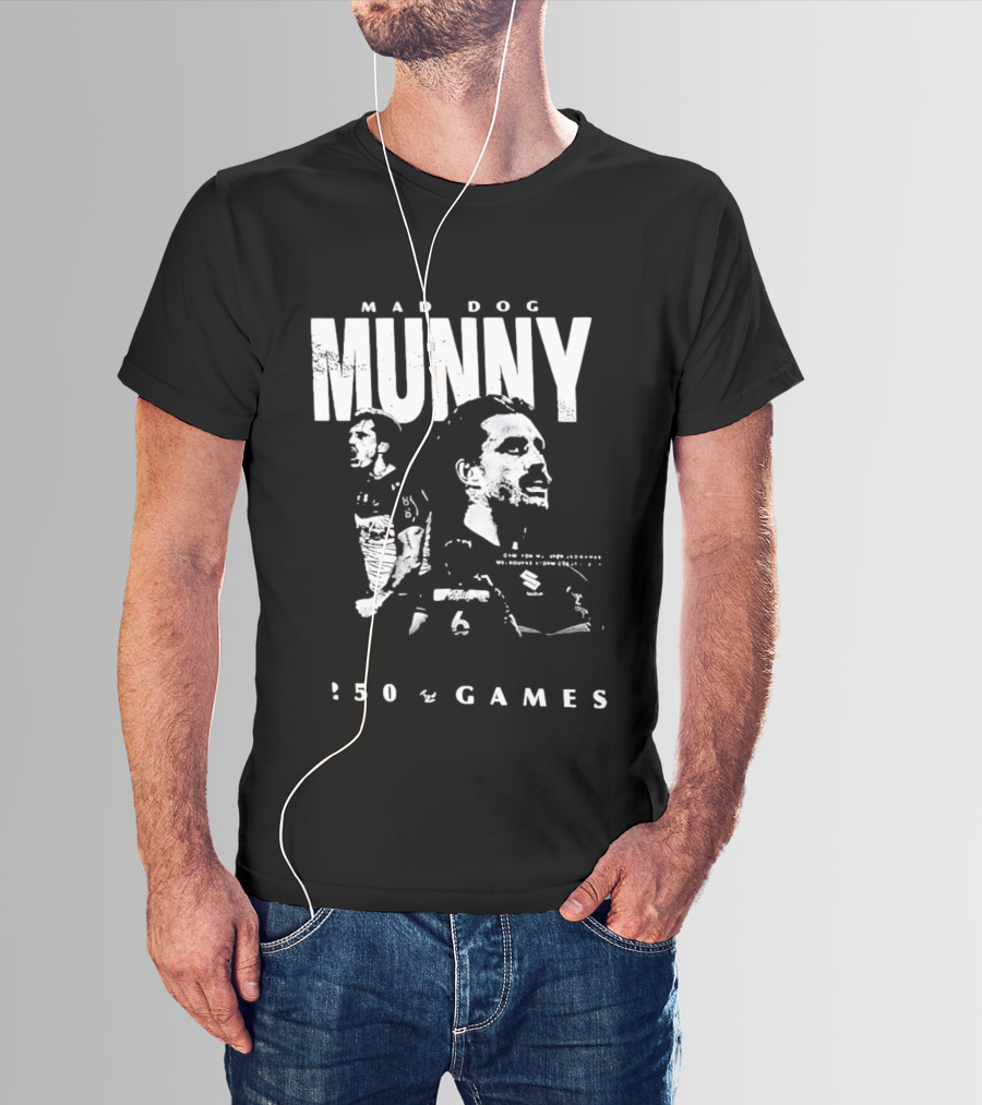MAD DOG MUNNY 250 Games Melbourne Storm 2026 Cameron Munster T-Shirt