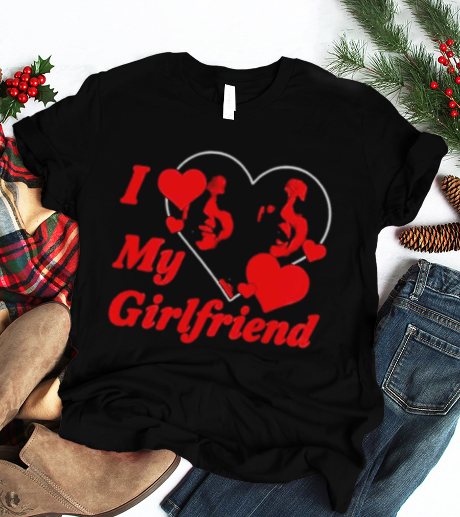 Obsession 2026 Nikki I Love My Girlfriend Hearts T-Shirt