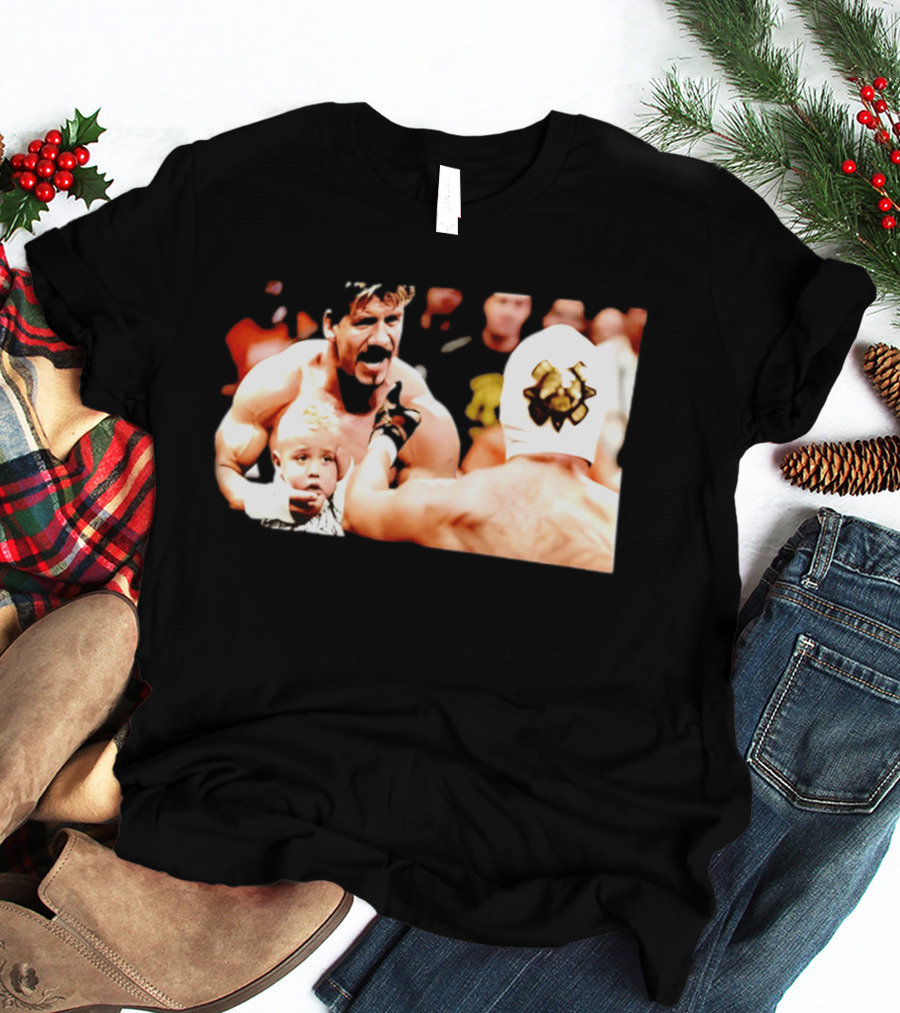 Eddie Guerrero Rey Mysterio Dominik Mysterio Custody Battle Iconic Wrestling Moment T-Shirt