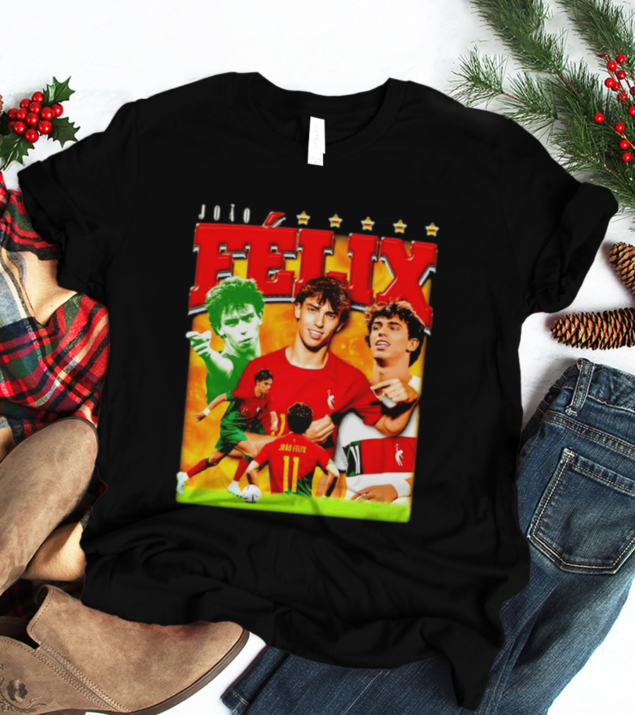 Joao Felix Portugal National Team Football Star T-Shirt