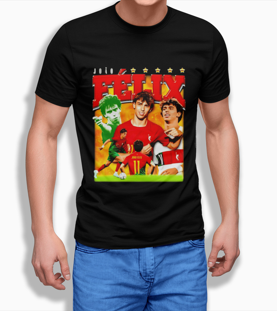 Joao Felix Portugal National Team Football Star T-Shirt