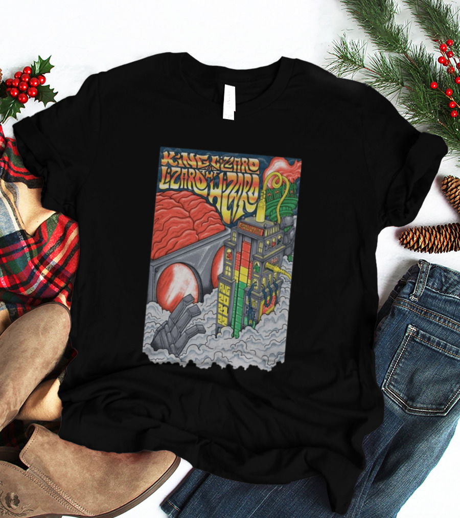 King Gizzard & The Lizard Wizard Forest Hills Stadium Queens NY August 2026 Concert T-Shirt