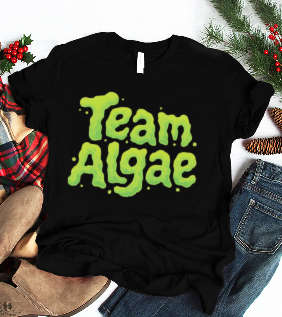 Team Algae Slime Green Nature Biology T-Shirt