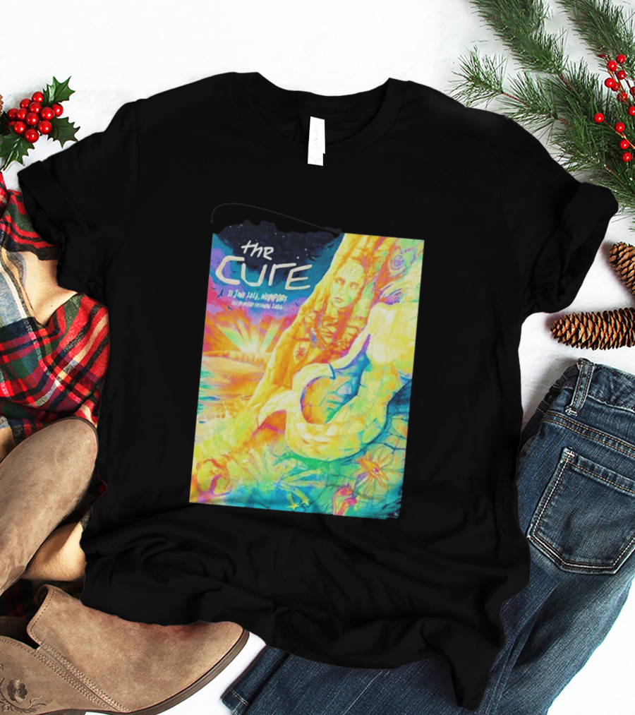 The Cure Isle Of Wight Festival Newport June 21 2026 Psychedelic T-Shirt