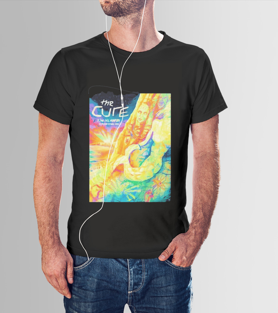 The Cure Isle Of Wight Festival Newport June 21 2026 Psychedelic T-Shirt