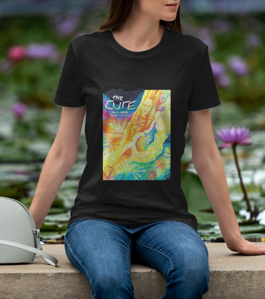 The Cure Isle Of Wight Festival Newport June 21 2026 Psychedelic T-Shirt