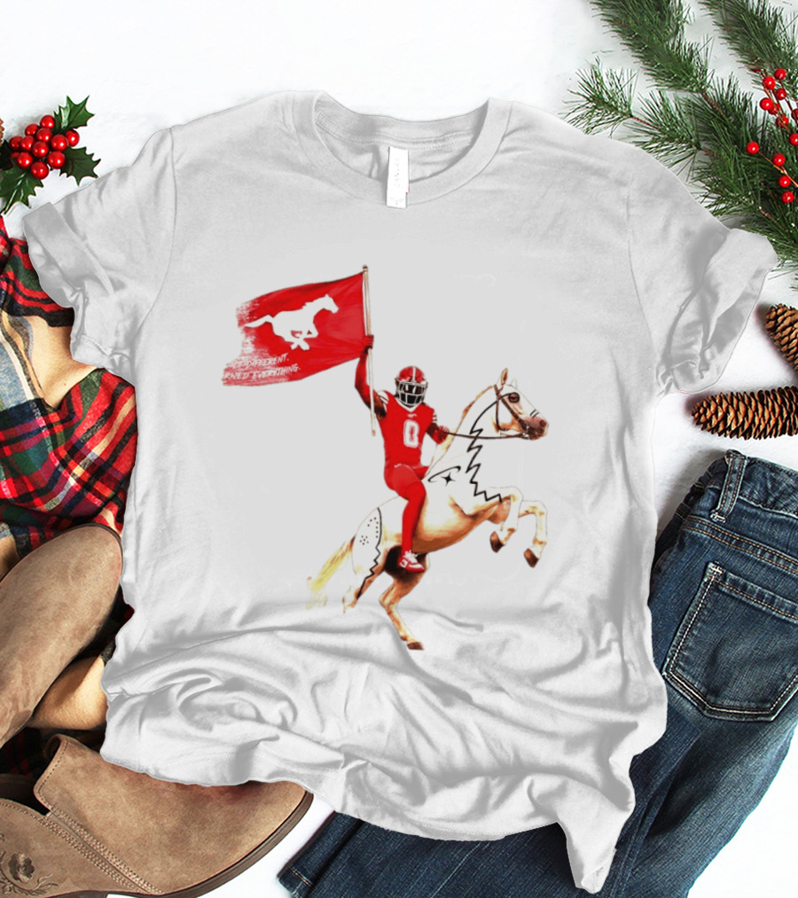 Calgary Stampeders Warhorse Adrian Greene Charity Flag Football T-Shirt
