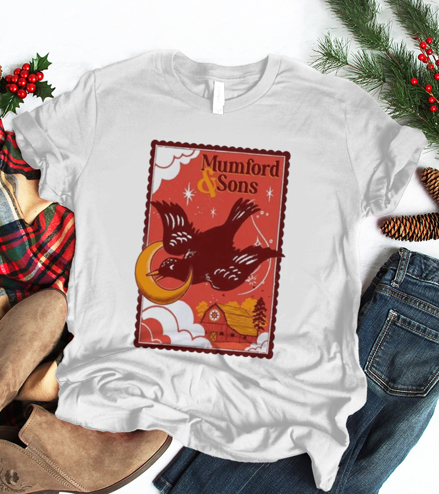 Mumford And Sons Concert June 20 2026 Hershey PA Barn And Bird T-Shirt