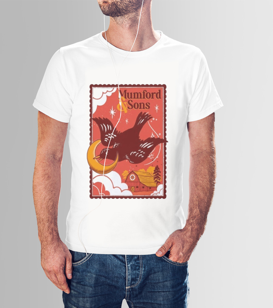Mumford And Sons Concert June 20 2026 Hershey PA Barn And Bird T-Shirt