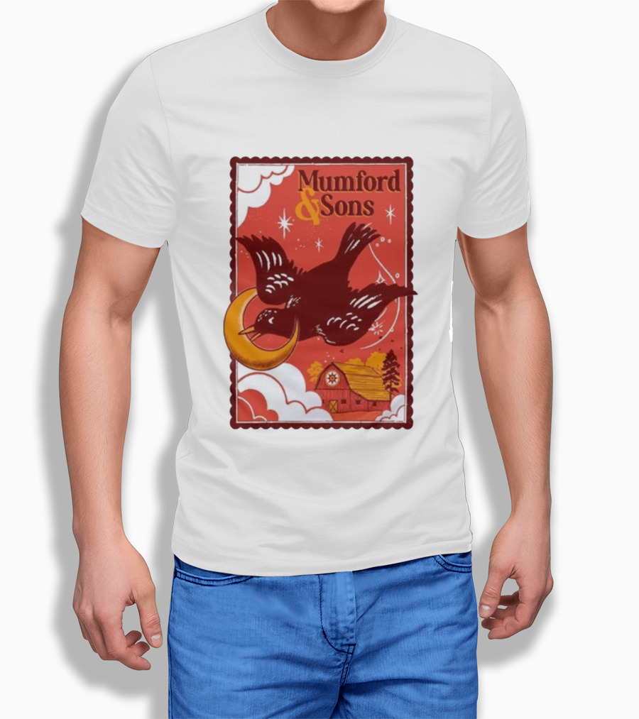 Mumford And Sons Concert June 20 2026 Hershey PA Barn And Bird T-Shirt