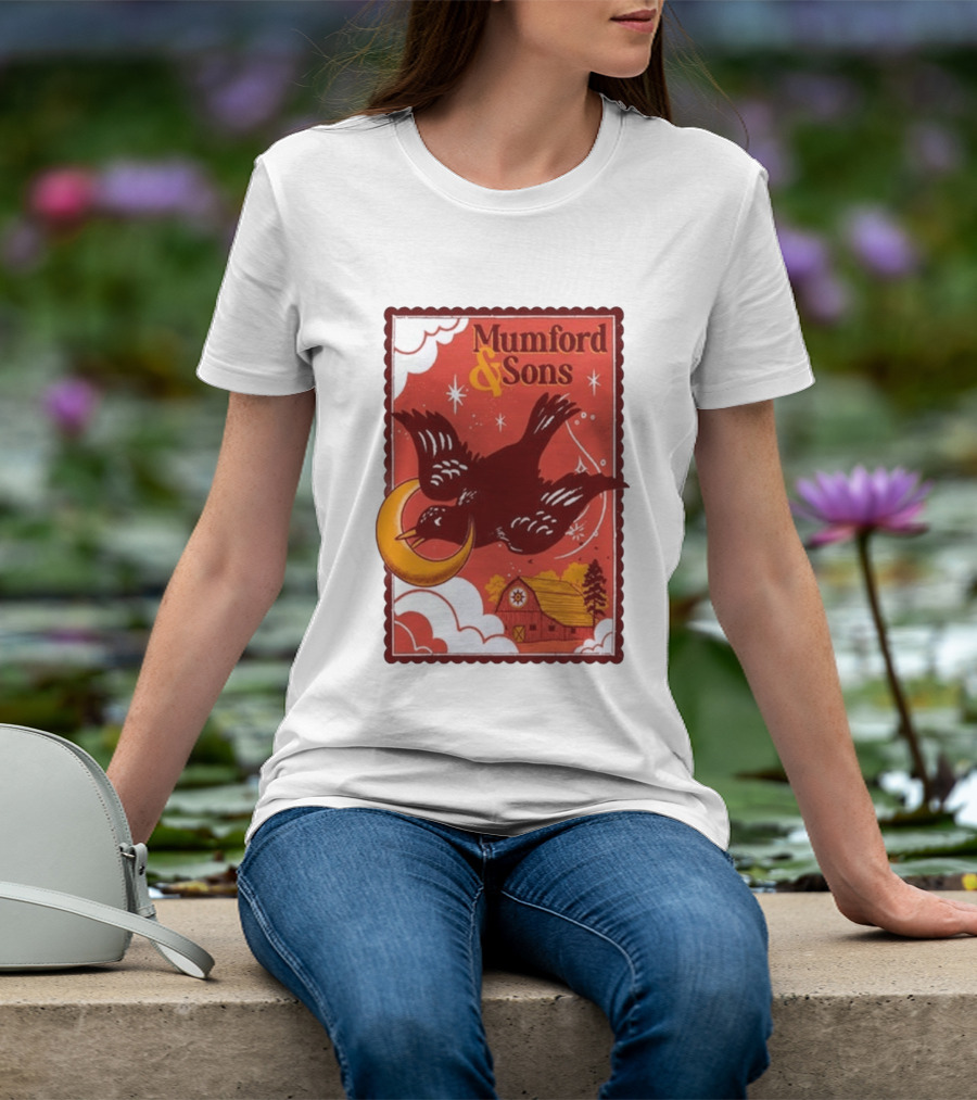 Mumford And Sons Concert June 20 2026 Hershey PA Barn And Bird T-Shirt