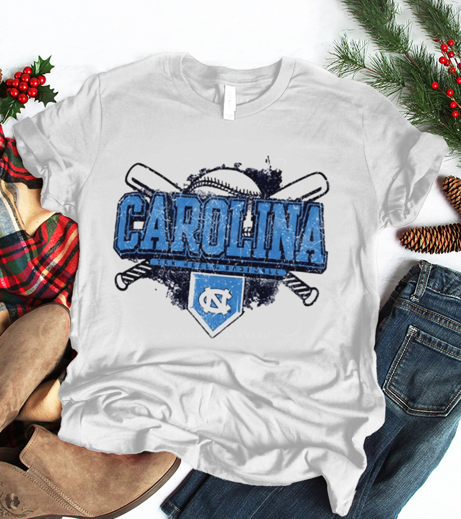 North Carolina Tar Heels Baseball UNC NCAA Carolina Tar Heels T-Shirt