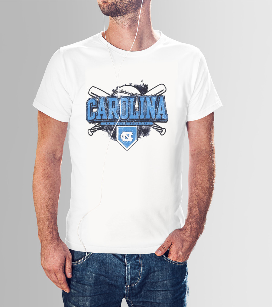 North Carolina Tar Heels Baseball UNC NCAA Carolina Tar Heels T-Shirt