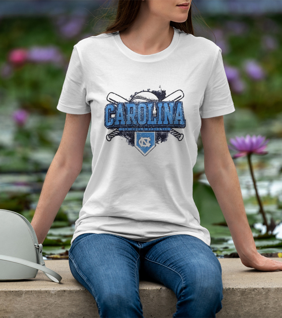 North Carolina Tar Heels Baseball UNC NCAA Carolina Tar Heels T-Shirt