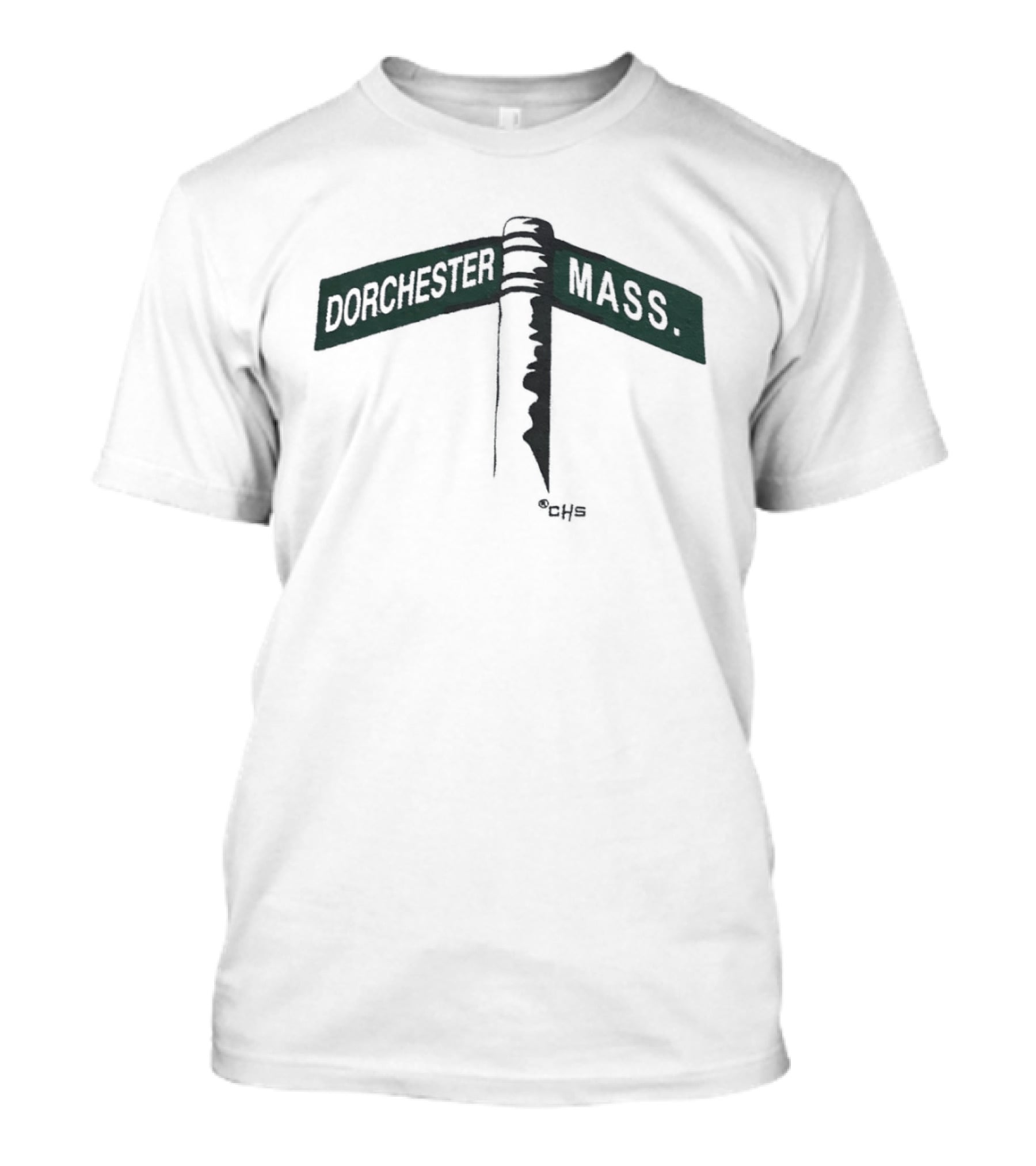 Dorchester Mass Street Sign Key T-Shirt