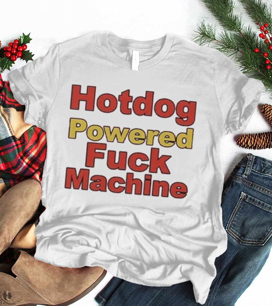 Hotdog Powered Machine T-Shirt