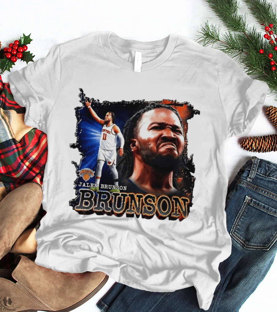 Jalen Brunson New York Knicks NBA Basketball Player Brunson Knicks T-Shirt