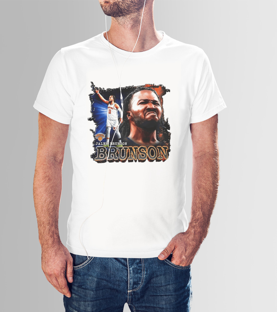 Jalen Brunson New York Knicks NBA Basketball Player Brunson Knicks T-Shirt