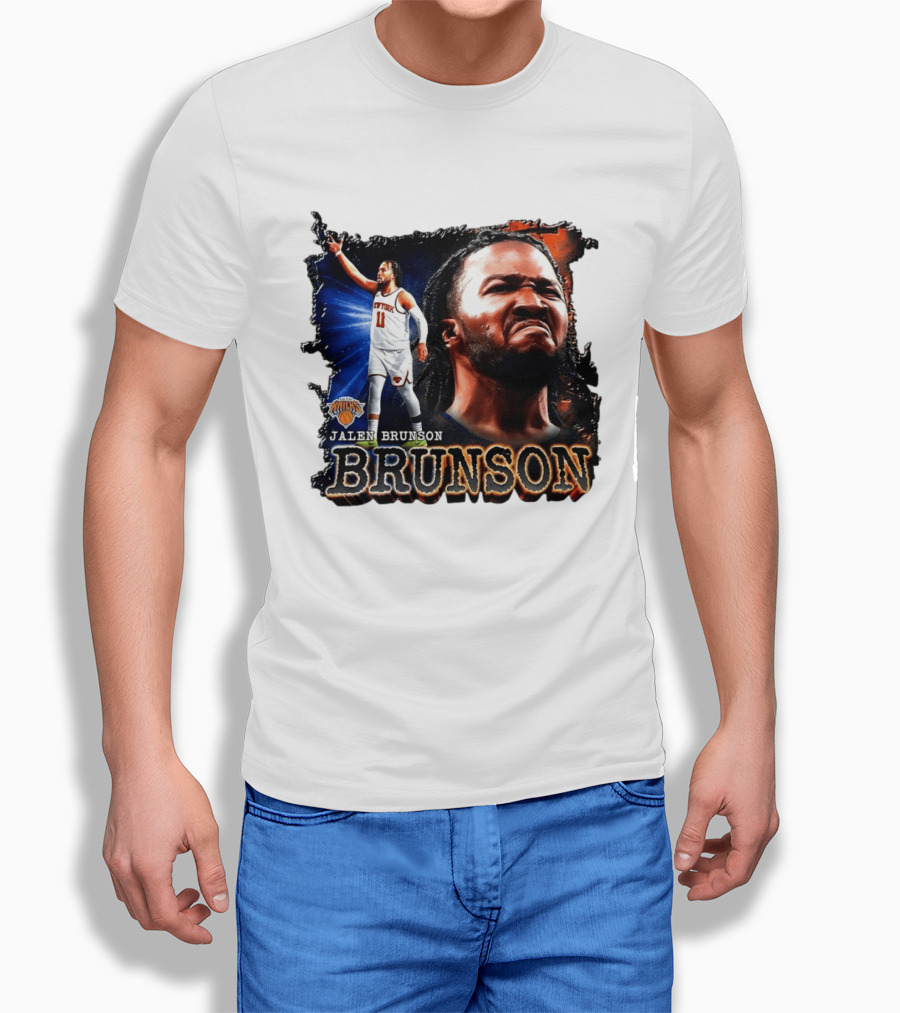 Jalen Brunson New York Knicks NBA Basketball Player Brunson Knicks T-Shirt